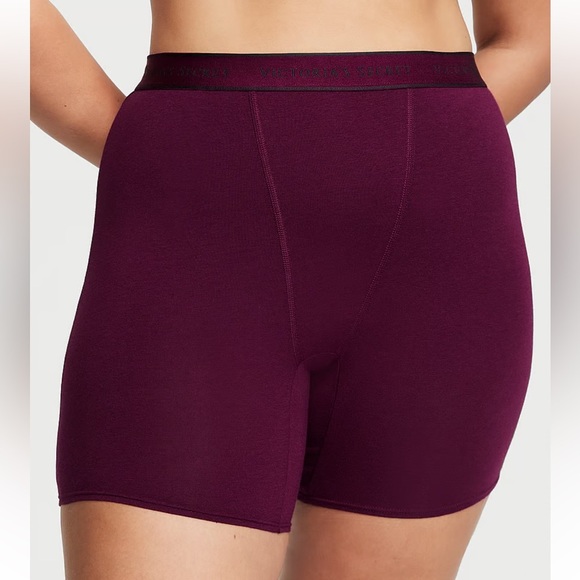 🤎VS Logo Cotton High-Waist Boxer Brief - Picture 3 of 8